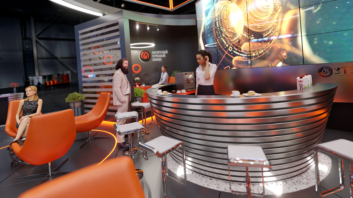 國外展臺設(shè)計(jì)